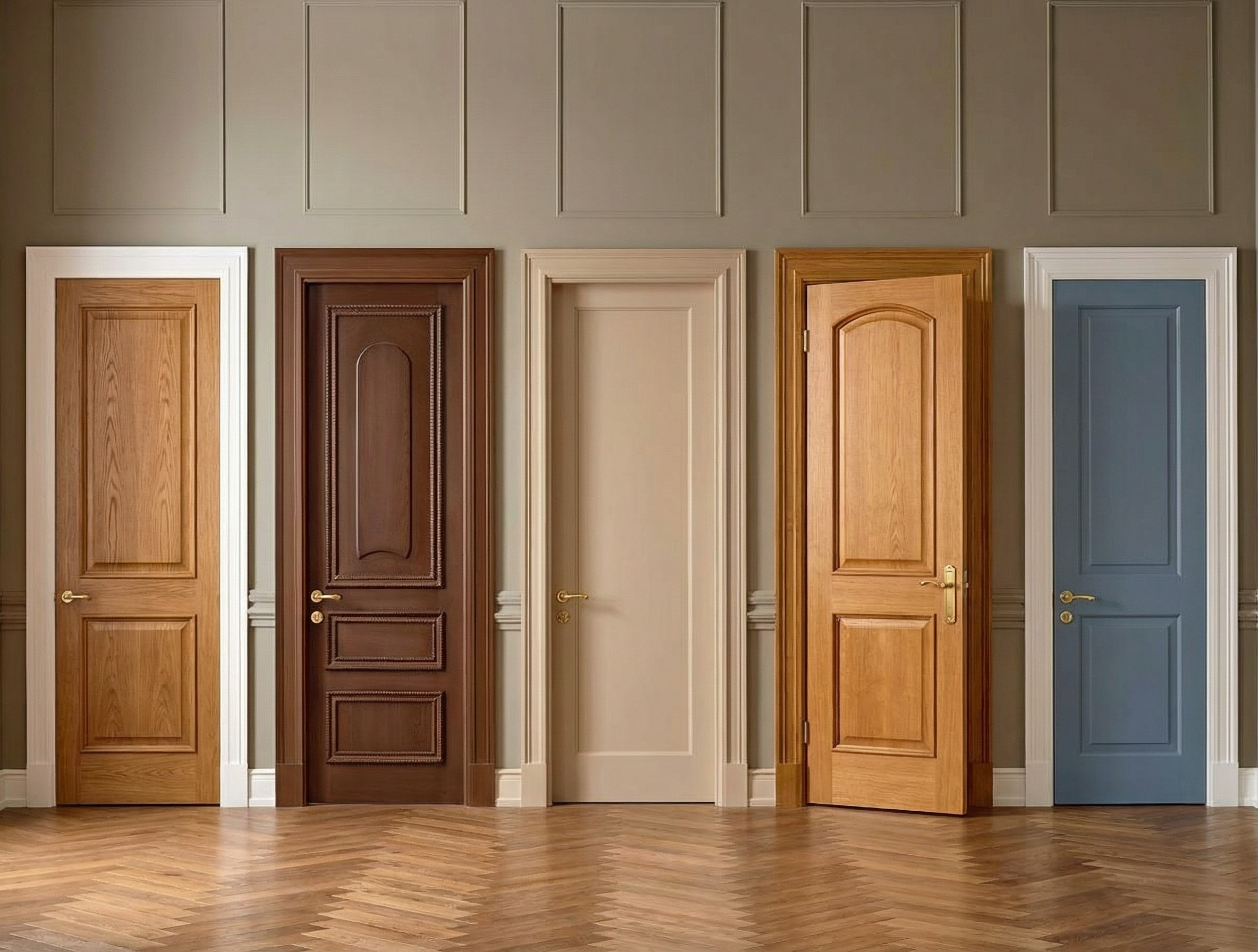 Ассортимент дверей